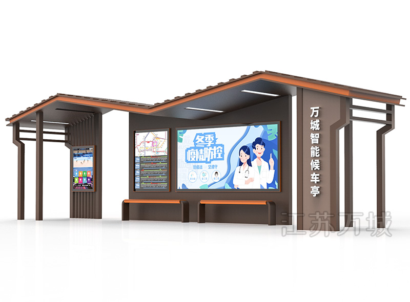 2022款智能仿古公交站臺嘉興紅船水鄉(xiāng)造型